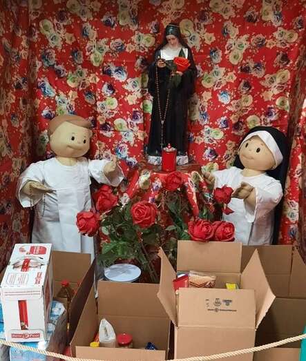 Recogida solidaria en Churrería Melián/TA.